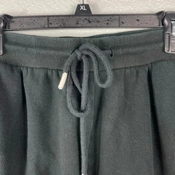 True Religion Men’s Basketball Fleece Shorts Black Y2K 2XL Pull On Drawstring - Picture 4 of 9